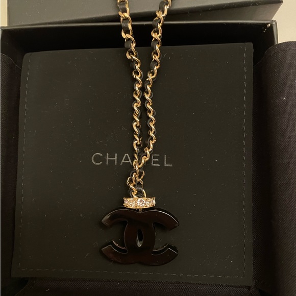 Chanel Crystal Chain Necklace - Picture 3 of 6